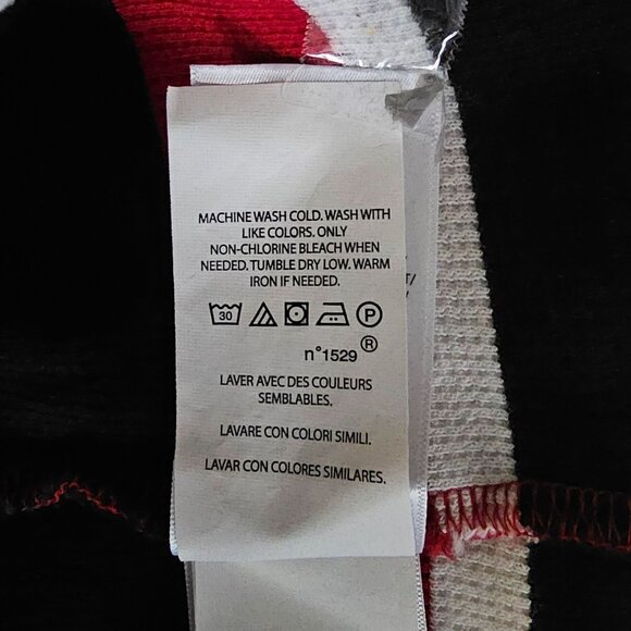 POLO Ralph Lauren Red/Multi Striped Waffle Knit Sweater Unisex Youth L (14-16) - Picture 8 of 16